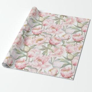lush peony on a gentle backgroun
