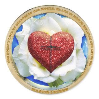 Luther Rose Sticker