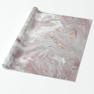 LUXE LILAC ROSE GOLD MARBLE