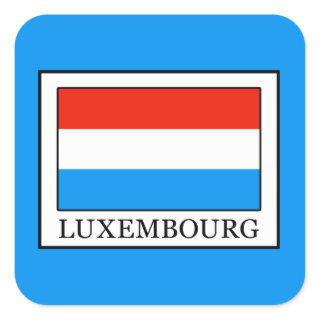 Luxembourg Square Sticker