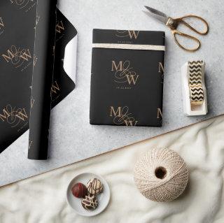 Luxurious Typography Wedding Monogram