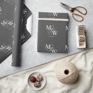 Luxurious Typography Wedding Monogram