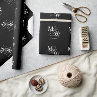 Luxurious Typography Wedding Monogram