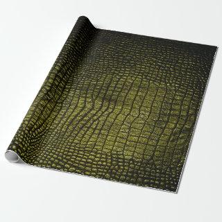 Luxury dark crocodile texture