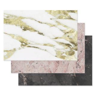 LUXURY MARBLE HEAVY WEIGHT DECOUPAGE   SHEETS