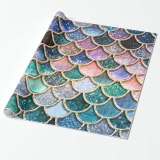 Luxury multicolor Glitter Mermaid Scales