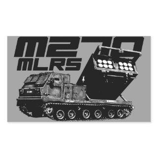 M270 MLRS Rectangle Stickers