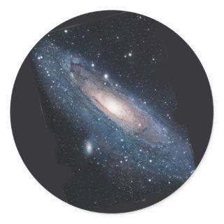 M31 Andromeda Galaxy Classic Round Sticker