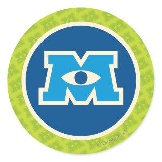 M Circle Logo Classic Round Sticker