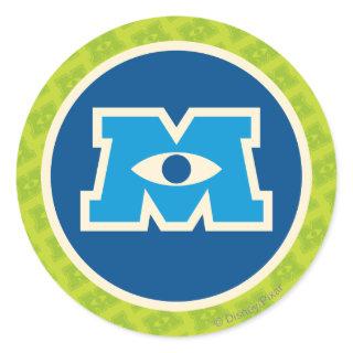 M Circle Logo Classic Round Sticker