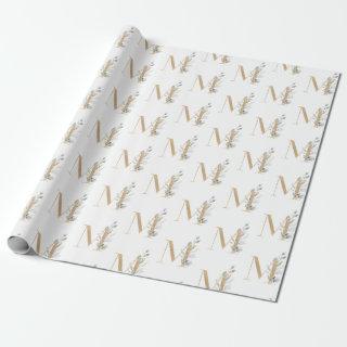 M Monogram Floral
