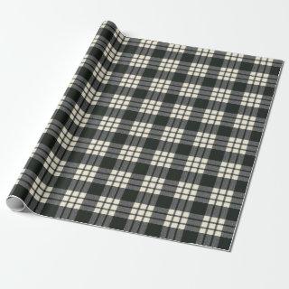 MacFarlane Black White M Original Scottish Tartan