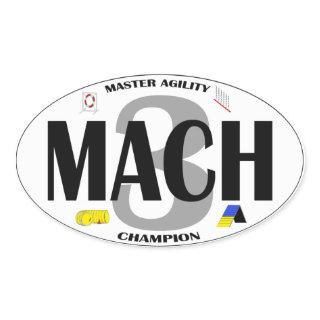MACH Dog Agility title Sticker
