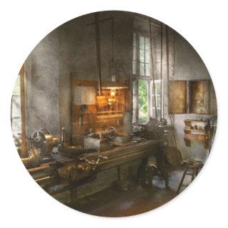 Machinist - Lathes Classic Round Sticker
