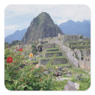 Machu Picchu, Peru Square Sticker