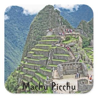 Machu Picchu Square Sticker