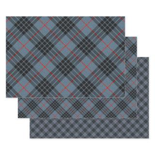 MacKay Blue Tartan Plaid Pattern  Sheets