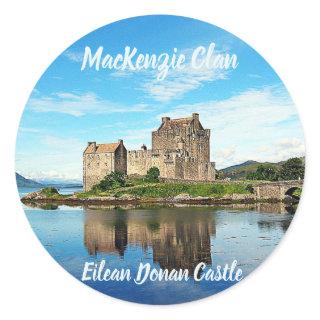 MacKenzie Clan's Scottish Castle Sticker