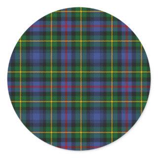 MacLeod of Skye Tartan Classic Round Sticker