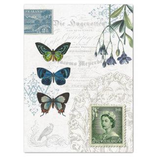 MADAME BUTTERFLY VINTAGE TISSUE PAPER