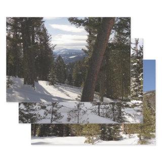 Madison Mountains in Winter in Montana  Sheets