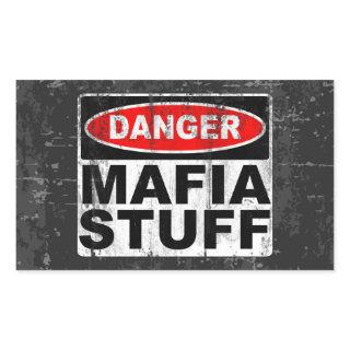 Mafia Stuff Rectangular Sticker