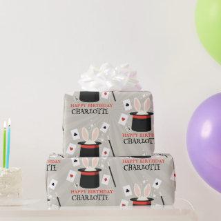 Magic Show Magician Kids Birthday Custom Name