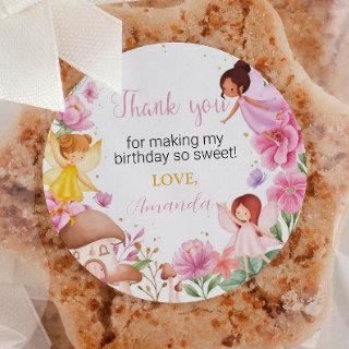 Magical Fairy Labels Birthday Baby Shower