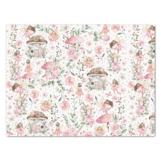 Magical Forest Fairy Themed Garden Tea Party Tissue Paper