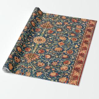 Magical Oriental Rug Pattern in Blue and Red