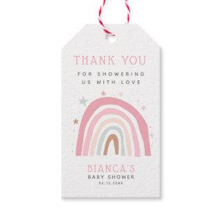 Magical Rainbow Baby Shower Thank You Gift Tags