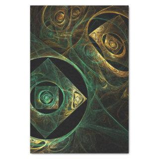 Magical Vibrations Abstract Art Tissue Paper