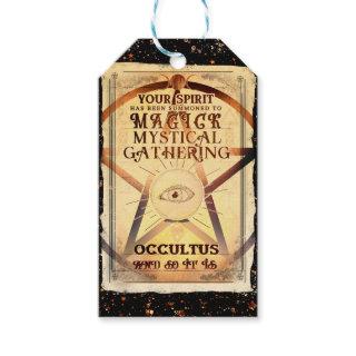Magick Mystical Gathering Fortune Teller Eye Party Gift Tags