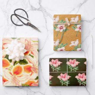 Magnificent azalea, Floral orange   Sheets