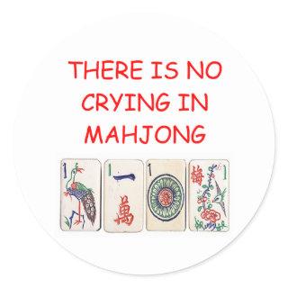 MAHJONG CLASSIC ROUND STICKER