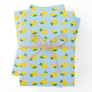 Main Squeeze Lemon Gift Wrap