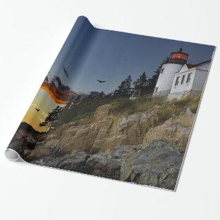 Maine Bass Harbor Lighthouse Photo