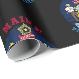 MAINE PINE TREE STATE FLAG