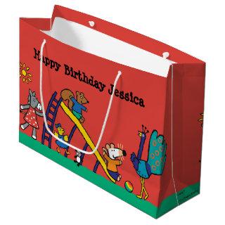 Maisy on the Playground with Friends Large Gift Bag