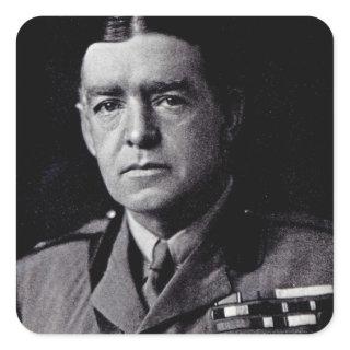 Major Sir Ernest Shackleton Square Sticker