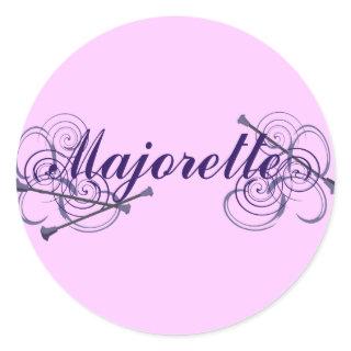 Majorette Classic Round Sticker