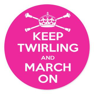 Majorette Classic Round Sticker