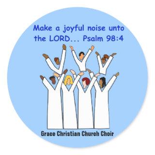 Make A Joyful Noise Christian Stickers