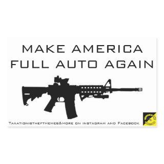 MAKE AMERICA FULL AUTO AGAIN STICKER