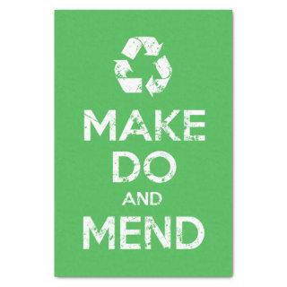 Make Do and Mend Tissue Paper
