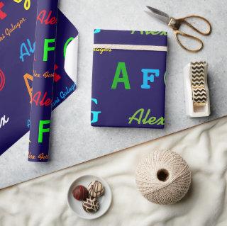 Make your own Personalized Name pattern