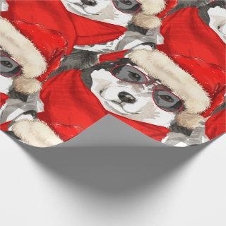 Malamute Dog Lover Patterned Christmas
