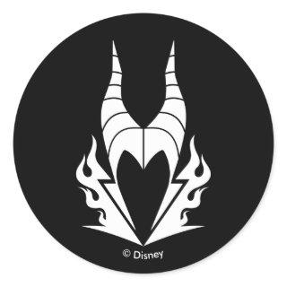 Maleficent Logo Classic Round Sticker