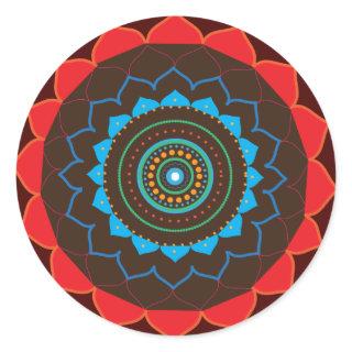 Mandala Vector Art Drawing Sticker