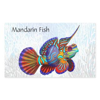 Mandarin Dragonet Goby Fish Customizable Sticker